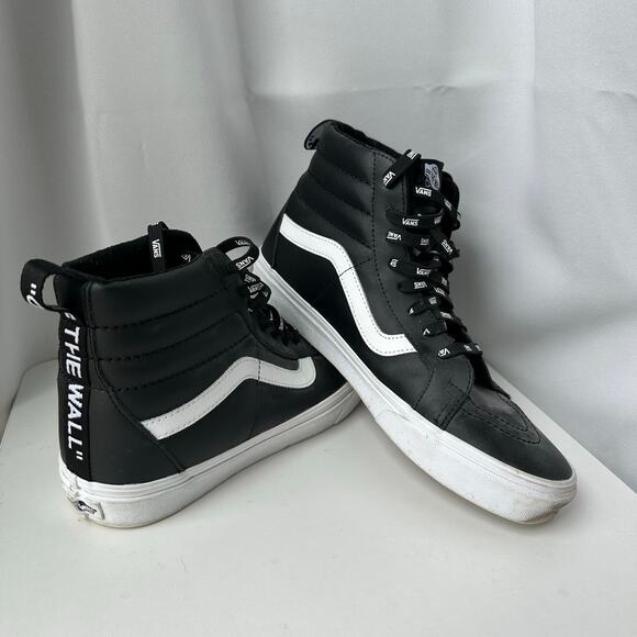 Vans (US 10 Men) Sk8-Hi Reissue OTW Webbing Black/White Skateboard Shoe main image 6